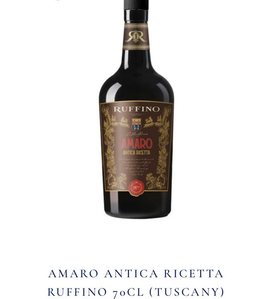AMARO ANTICA RICETTA RUFFINO 70CL (TUSCANY)